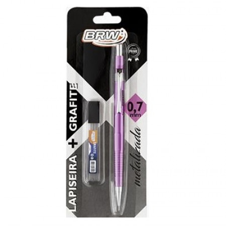 Lapiseira 0.7mm + grafite