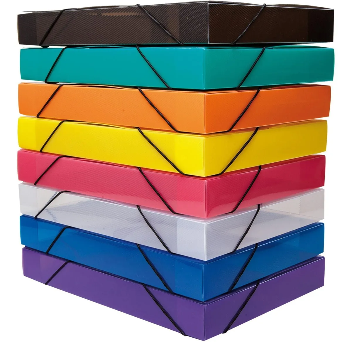 Pasta grossa c/ elástico (un)